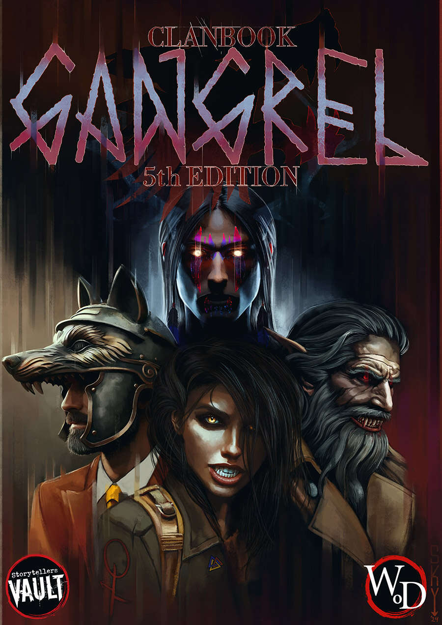 Clanbook Gangrel 5th Edition cover art