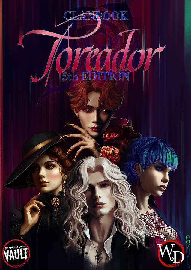 Clanbook Toreador 5th Edition cover art